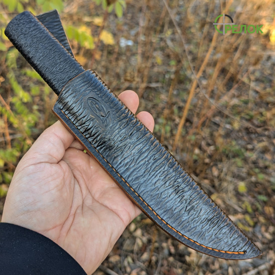 Ніж ручної роботи Хантер №324 (сталь S390 в обкладинках 95X18) Ніж ручної роботи Хантер №324 (сталь S390 в обкладинках 95X18)