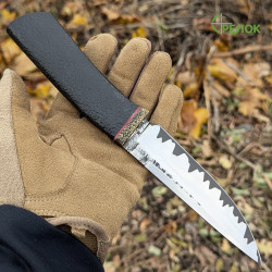 Ніж ручної роботи Хантер №332 (сталь Rex 121 в обкладинках 95X18) Ніж ручної роботи Хантер №332 (сталь Rex 121 в обкладинках 95X18)