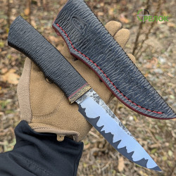 Ніж ручної роботи Хантер №333 (сталь S390 в обкладинках 95X18)