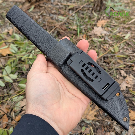 Ніж ручної роботи Хантер №346 (сталь M398 в обкладинках 95X18) Ніж ручної роботи Хантер №346 (сталь M398 в обкладинках 95X18)