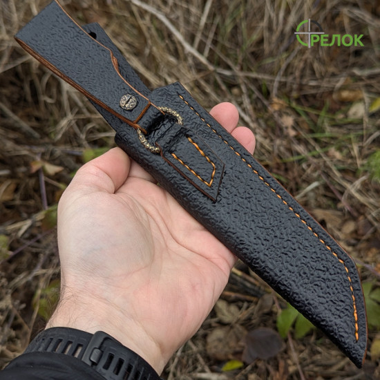 Ніж ручної роботи Хантер №361 (сталь CPM10V в обкладинках 95X18)