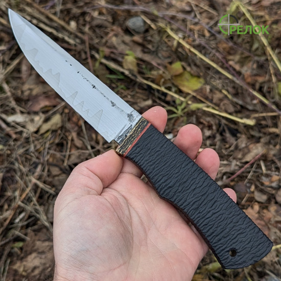 Ніж ручної роботи Хантер №365 (сталь M398 в обкладинках 95X18)