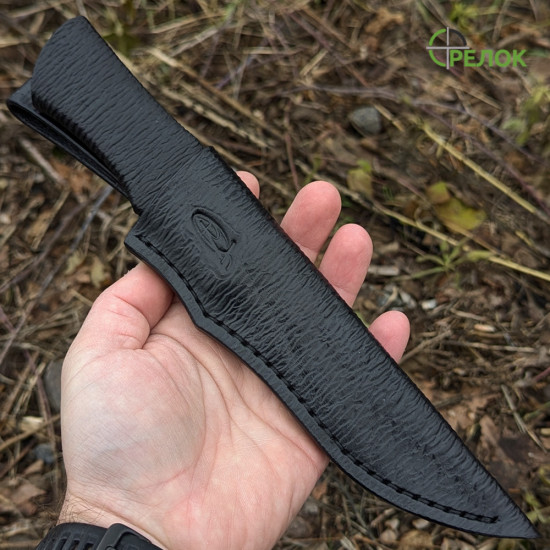 Ніж ручної роботи Хантер №367 (сталь CPM10V в обкладинках 95X18)
