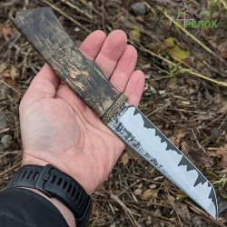 Ніж ручної роботи Хантер №368 (сталь S390 в обкладинках 95X18)