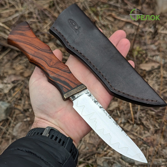 Ніж ручної роботи Хантер №373 (сталь M398 в обкладинках 95X18)