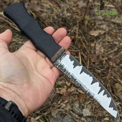 Ніж ручної роботи Хантер №374 (сталь K390 в обкладинках 95X18) Ніж ручної роботи Хантер №374 (сталь K390 в обкладинках 95X18)