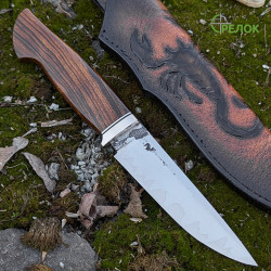 Ніж ручної роботи Хантер №384 (сталь M398 в обкладинках 95X18)