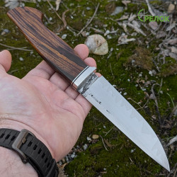 Ніж ручної роботи Хантер №384 (сталь M398 в обкладинках 95X18) Ніж ручної роботи Хантер №384 (сталь M398 в обкладинках 95X18)