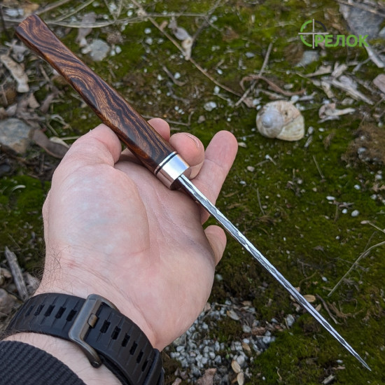Ніж ручної роботи Хантер №386 (сталь K390 в обкладинках 95X18)