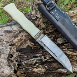 Ніж ручної роботи Хантер №83 (сталь M398 в обкладинках 95X18) Ніж ручної роботи Хантер №83 (сталь M398 в обкладинках 95X18)