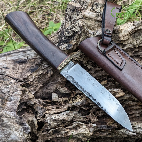 Ніж ручної роботи Хантер №95 (сталь M398 в обкладинках 95X18) Ніж ручної роботи Хантер №95 (сталь M398 в обкладинках 95X18)