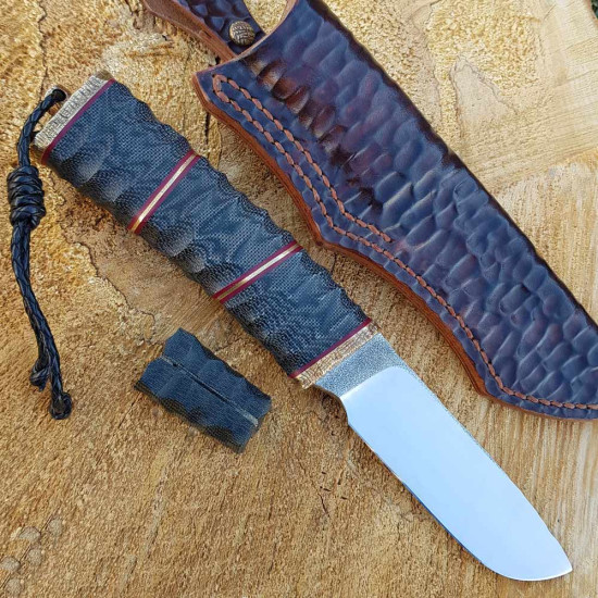 Нож ручной работы Hunter (сталь N690)