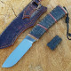 Нож ручной работы Hunter (сталь N690)