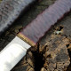 Нож ручной работы Dark Garnet (сталь М390)
