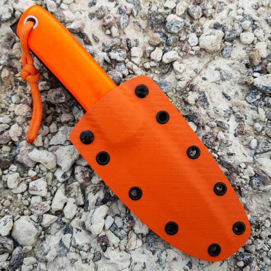 Нож ручной работы Right hand (сталь N690)