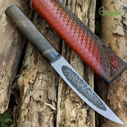 Ніж ручної роботи Якут №150 (сталь N690)