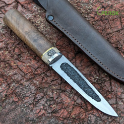 Ніж ручної роботи Якут №251 (сталь 95Х18)