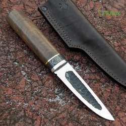 Ніж ручної роботи Якут №255 (сталь Х12Ф1)