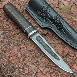 Ніж ручної роботи Якут №288 (сталь Х12Ф1)