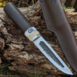Ніж ручної роботи Якут №328 (сталь Х12Ф1)