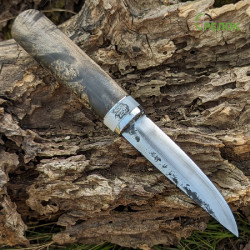 Ніж ручної роботи Якут №343 (сталь Х12Ф1)