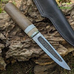 Ніж ручної роботи Якут №389 (сталь Х12Ф1)