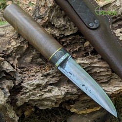 Ніж ручної роботи Якут №401 (сталь Х12Ф1)