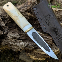 Ніж ручної роботи Якут №416 (сталь Х12Ф1)