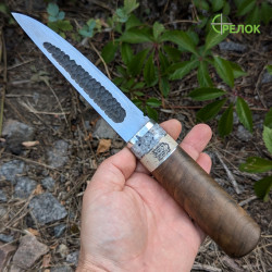 Ніж ручної роботи Якут №432 (сталь Х12Ф1)