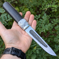 Ніж ручної роботи Якут №479 (сталь Х12Ф1)