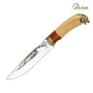 Нож охотничий Волк подарочный-2