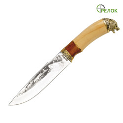 Нож охотничий Волк подарочный-2