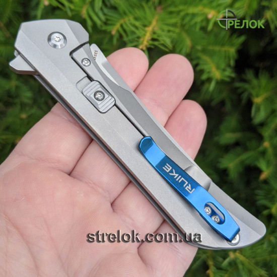 Ніж складний Ruike M121-TZ сталь CPM S35VN, титан