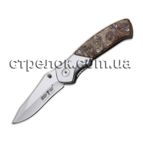 Нож складной GW 10146 (рукоять - кап березы)