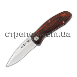 Нож складной GW 1273 (рукоять - дерево) Нож складной GW 1273 (рукоять - дерево)