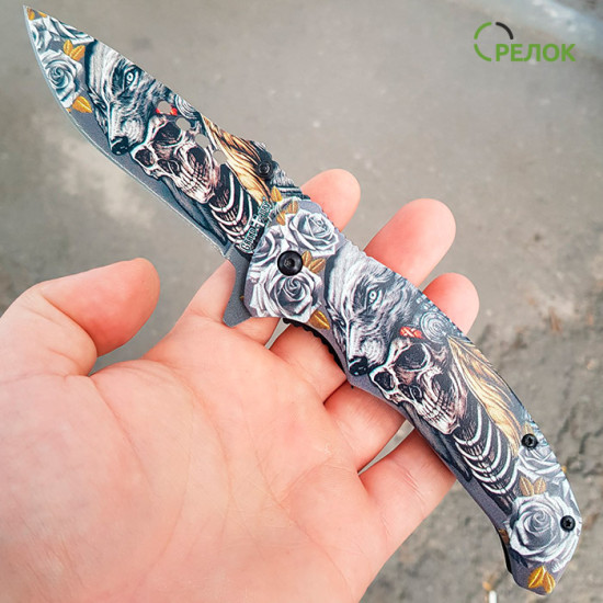 Ніж складний Grandway 180206-6 (напівавтомат)