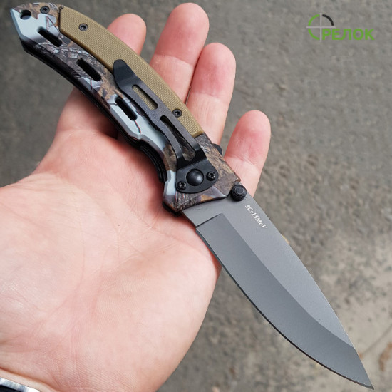 Нож складной WK 19001 (полуавтомат)