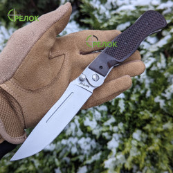 Ніж складний GW 25144 з шкіряним чохлом