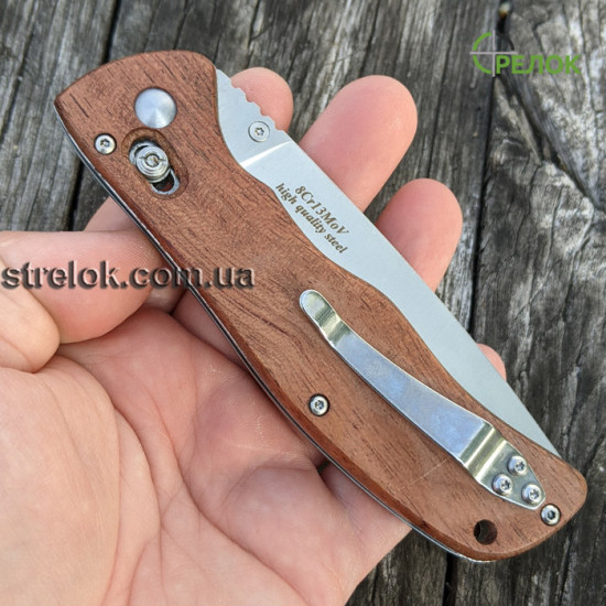 Нож складной GW 601-2(рукоять - розовое дерево)