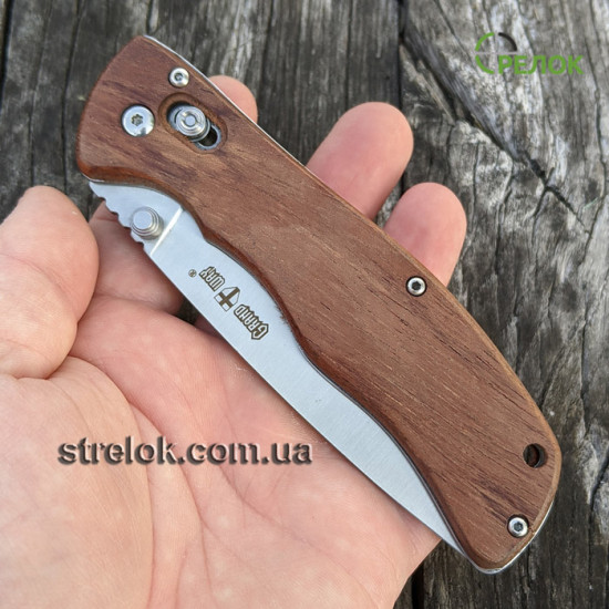 Нож складной GW 601-2(рукоять - розовое дерево)