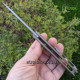 Нож складной Real Steel S3 puukko front flipper