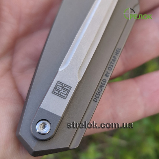 Нож складной Real Steel S3 puukko front flipper