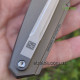 Нож складной Real Steel S3 puukko front flipper