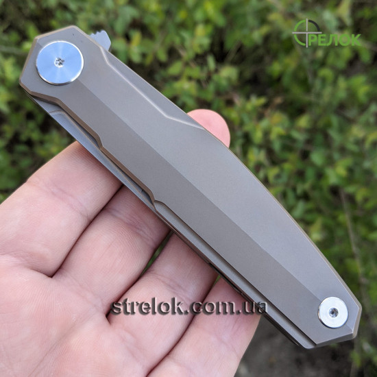Нож складной Real Steel S3 puukko front flipper