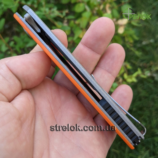 Ніж складний Adimanti by Ganzo (Skimen design) помаранчевий