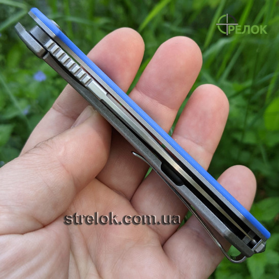 Ніж складний Adimanti by Ganzo (Skimen design) блакитний