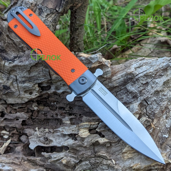 Нiж складний Adimanti Samson by Ganzo (Brutalica design) помаранчевий