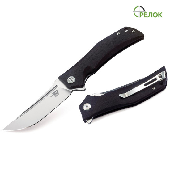 Ніж складний Bestech Knife Scimitar Black