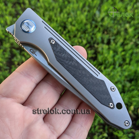 Ніж складний Bestech Knife SHINKANSEN Grey (BT1803A)