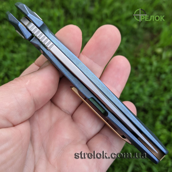 Ніж складний Bestech Knife SHRAPNEL Green and Gold (BT1802B)